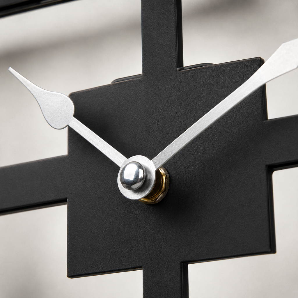 Horloge carrée industrielle