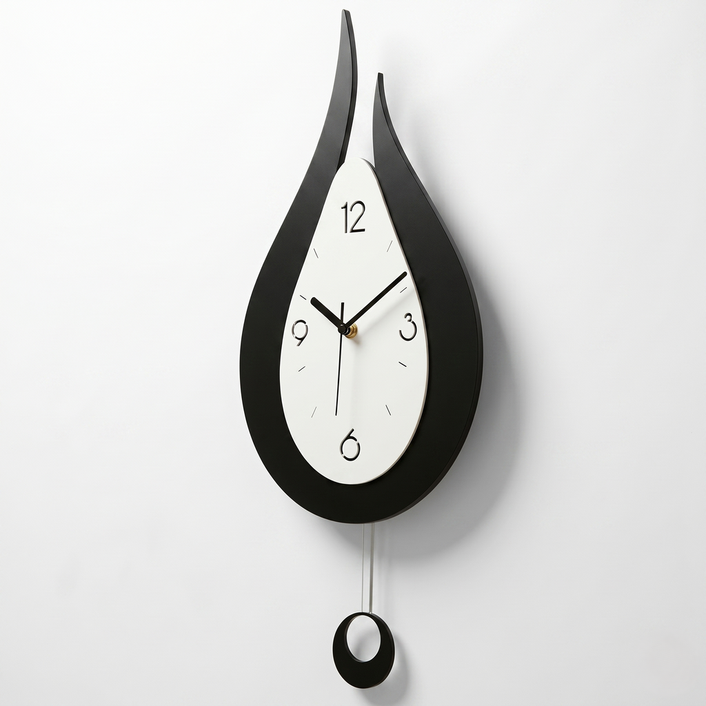 Horloge salle de bain originale