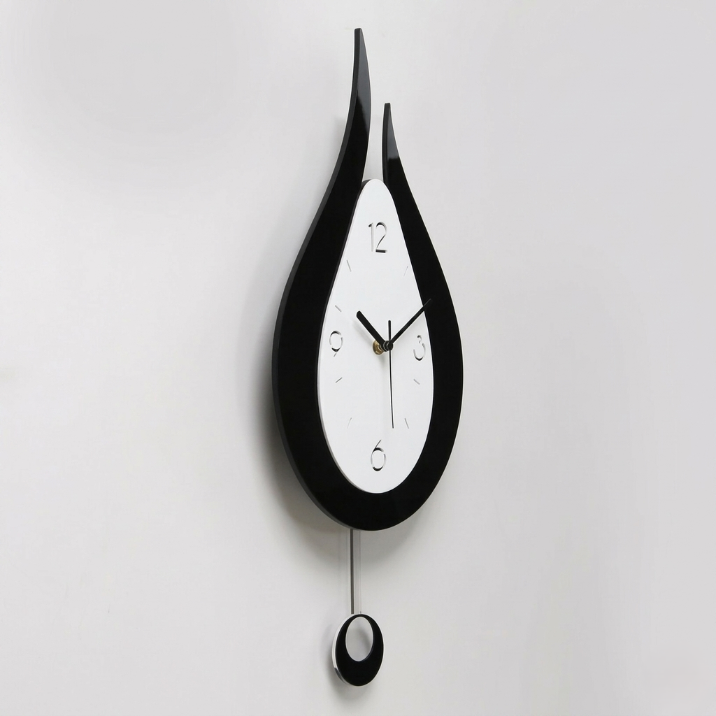 Horloge salle de bain originale