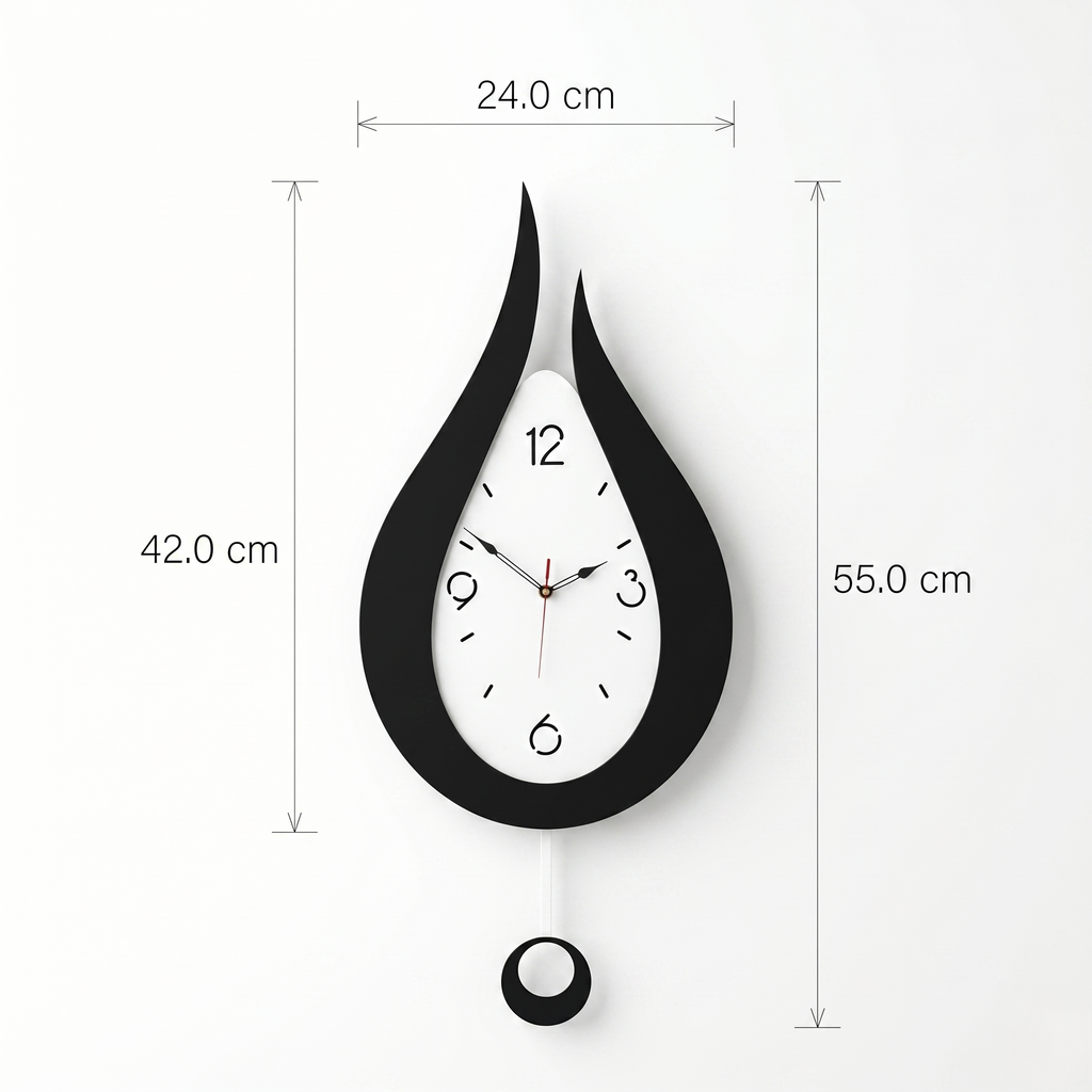 Horloge salle de bain originale