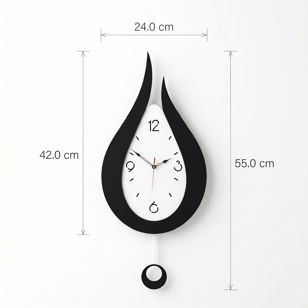 Horloge salle de bain originale