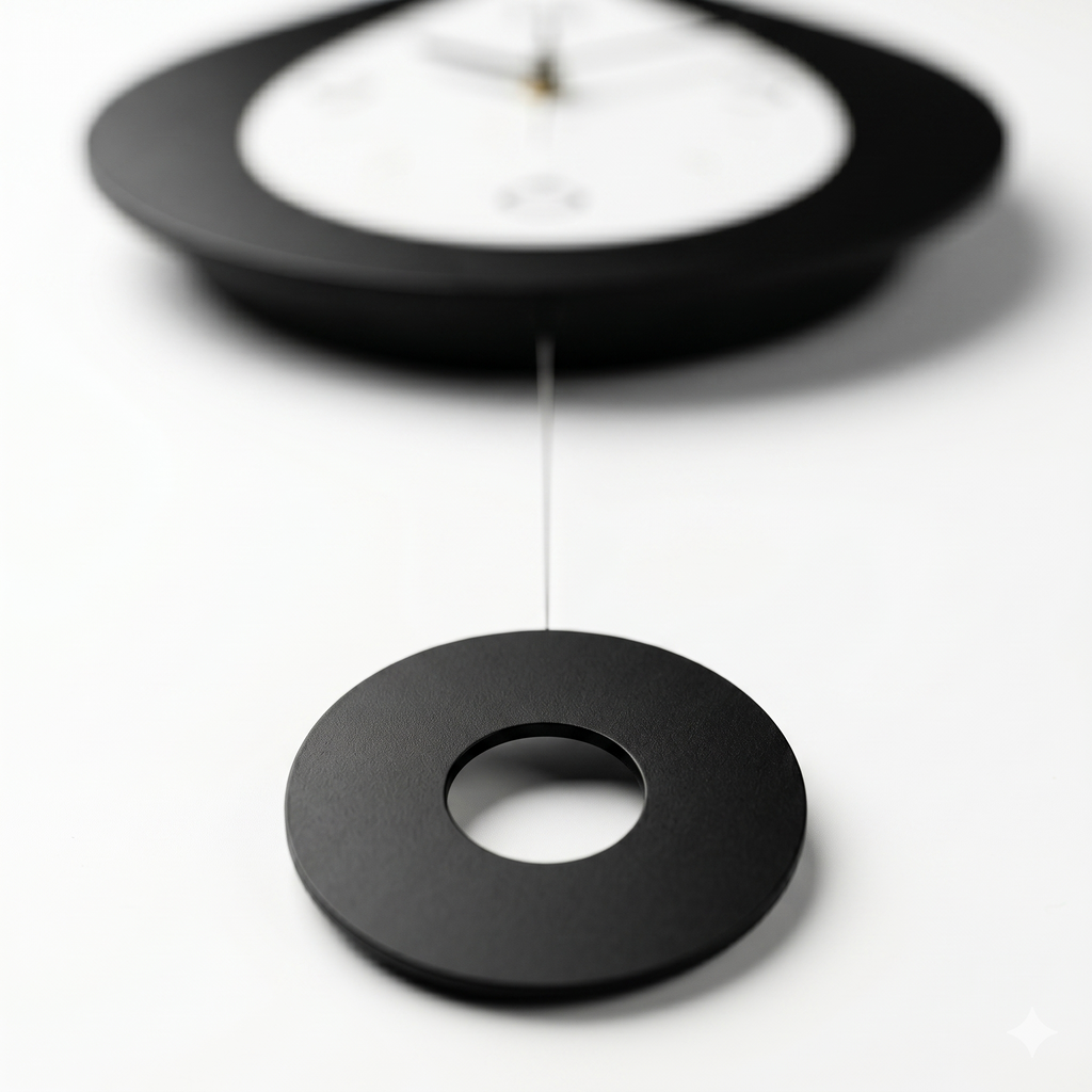 Horloge salle de bain originale