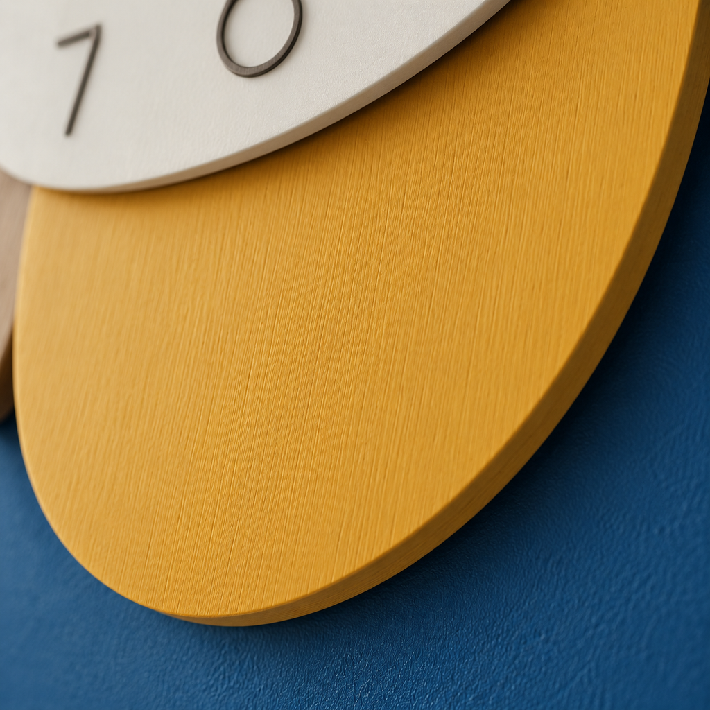 Horloge salon scandinave
