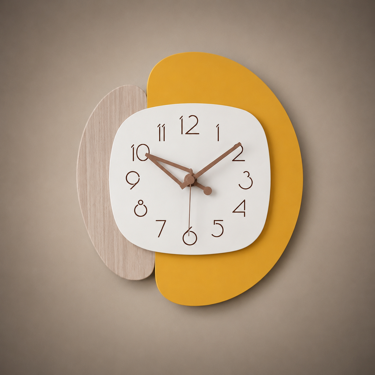Horloge salon scandinave