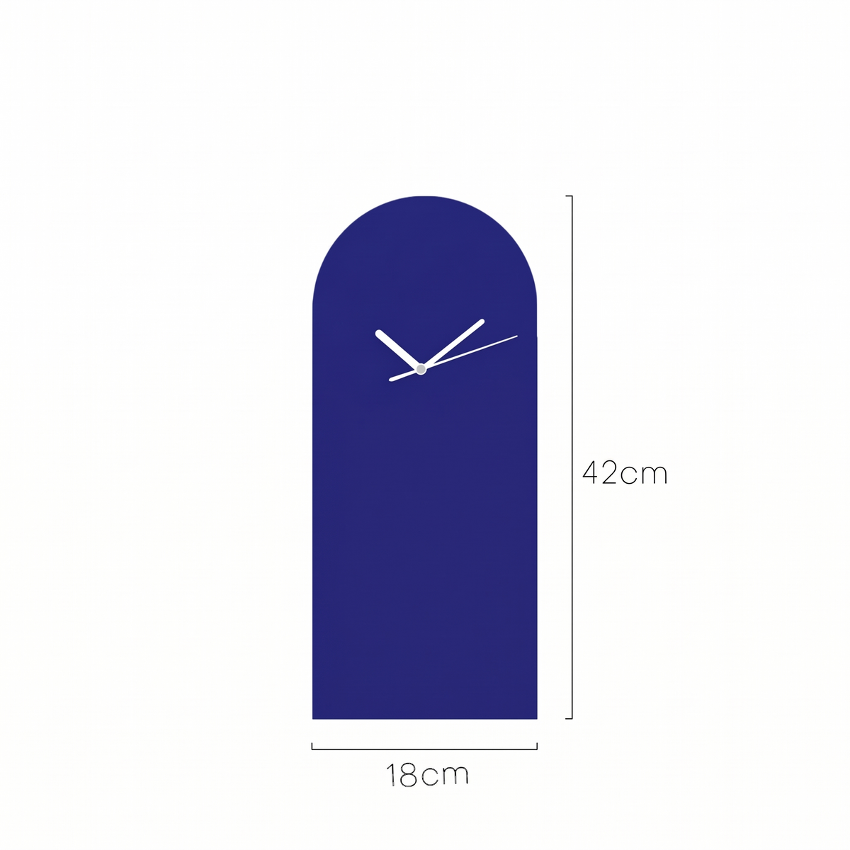 Horloge scandinave bleu