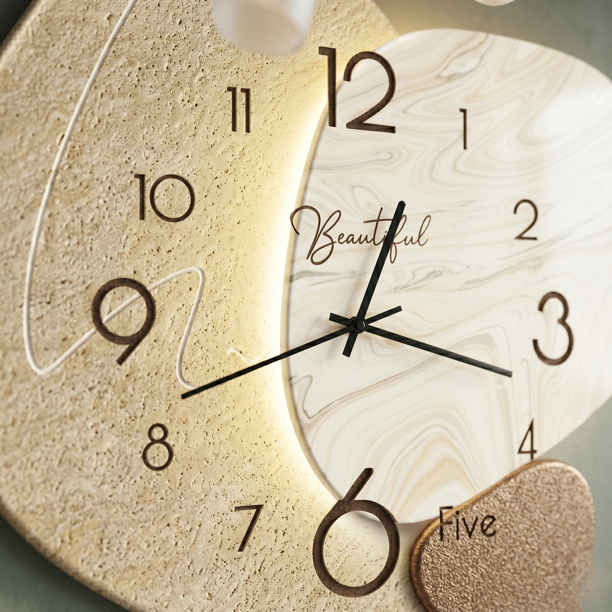 Horloge silencieuse originale