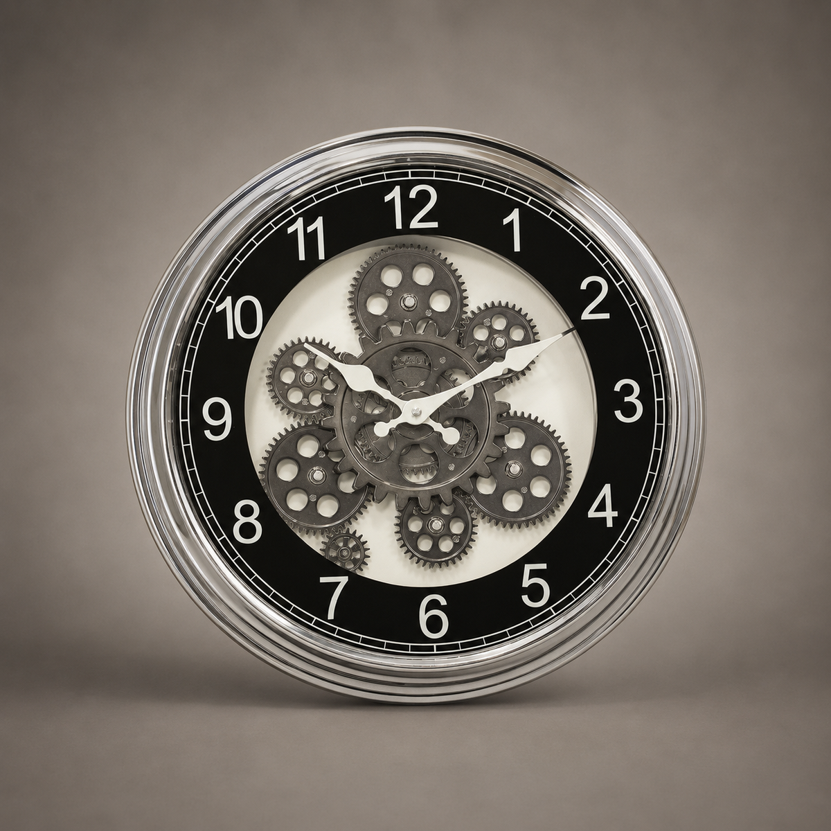 Horloge steampunk chiffres arabes