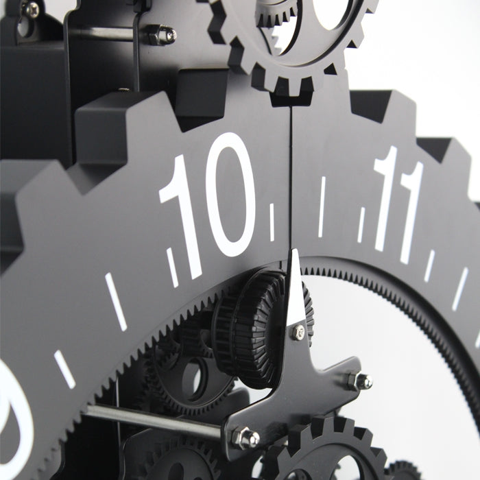 Horloge steampunk industrielle