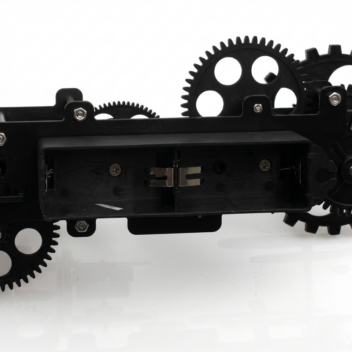 Horloge steampunk industrielle