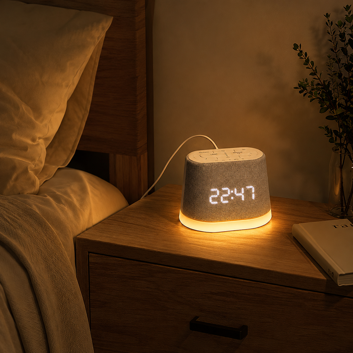 Horloge table de chevet