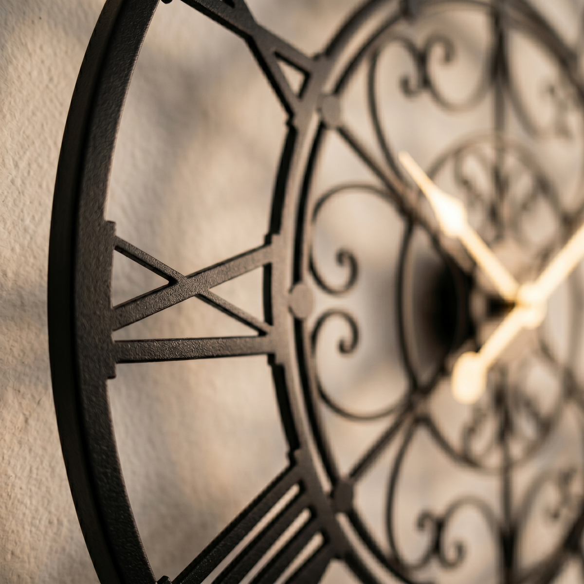 Horloge vintage métal