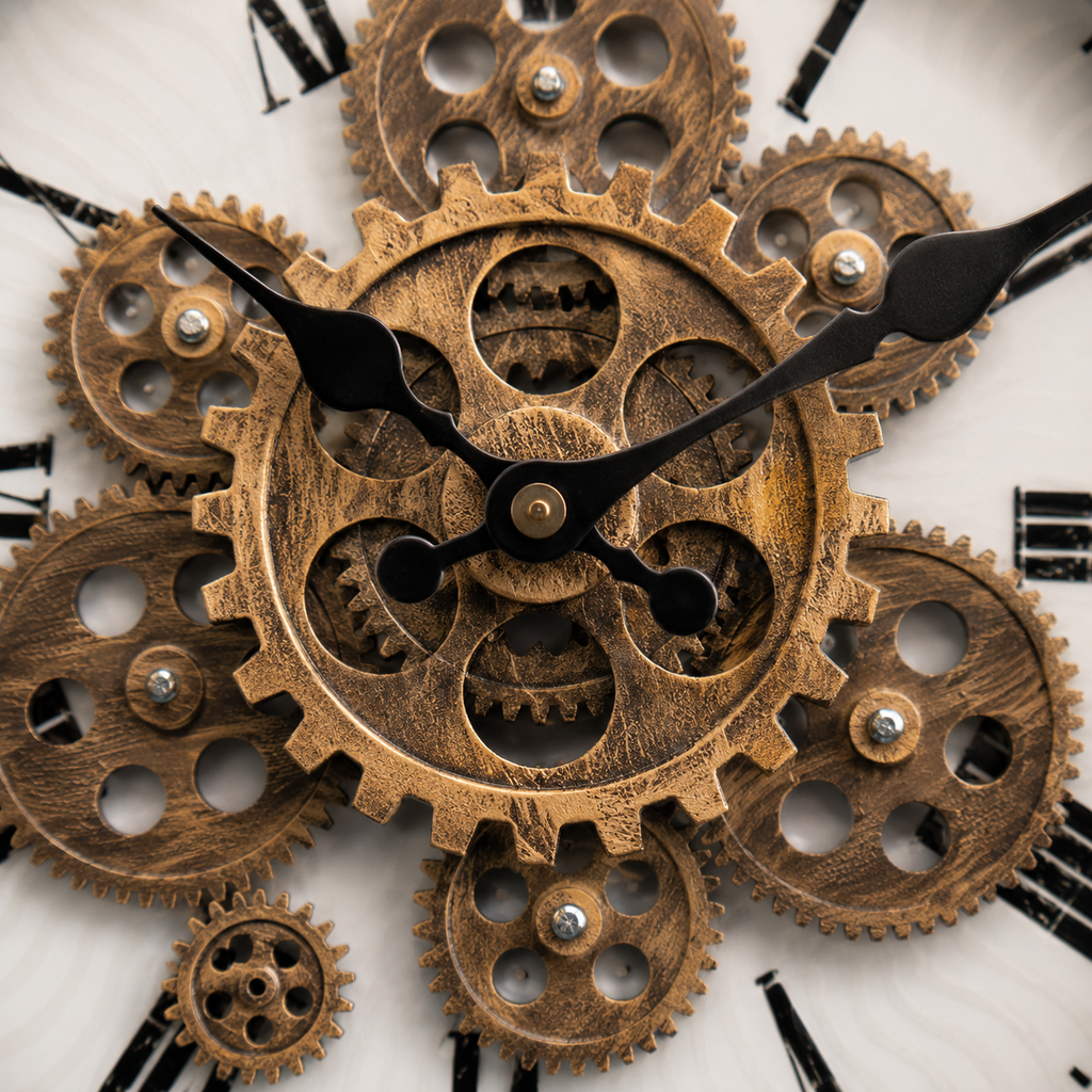 Petite horloge industrielle