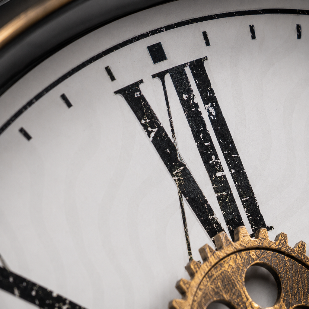 Petite horloge industrielle