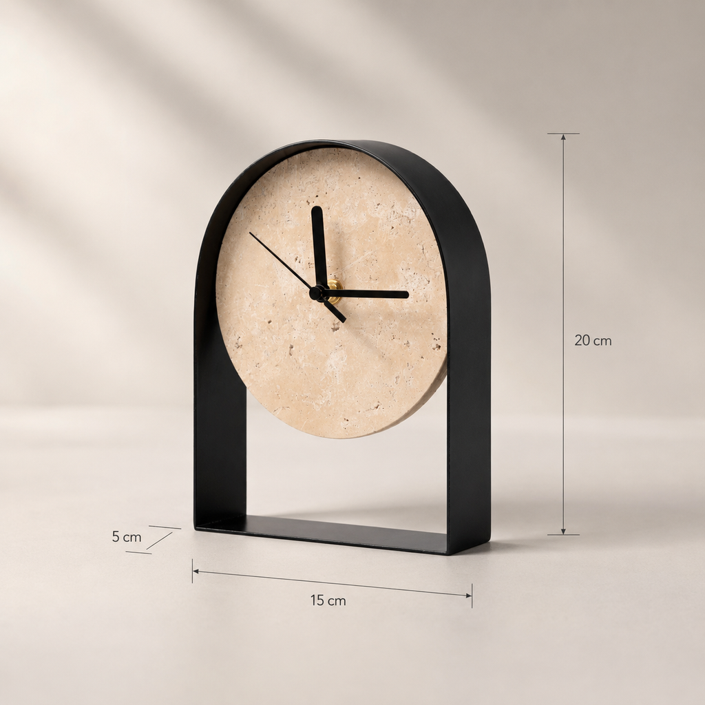 Petite horloge de table