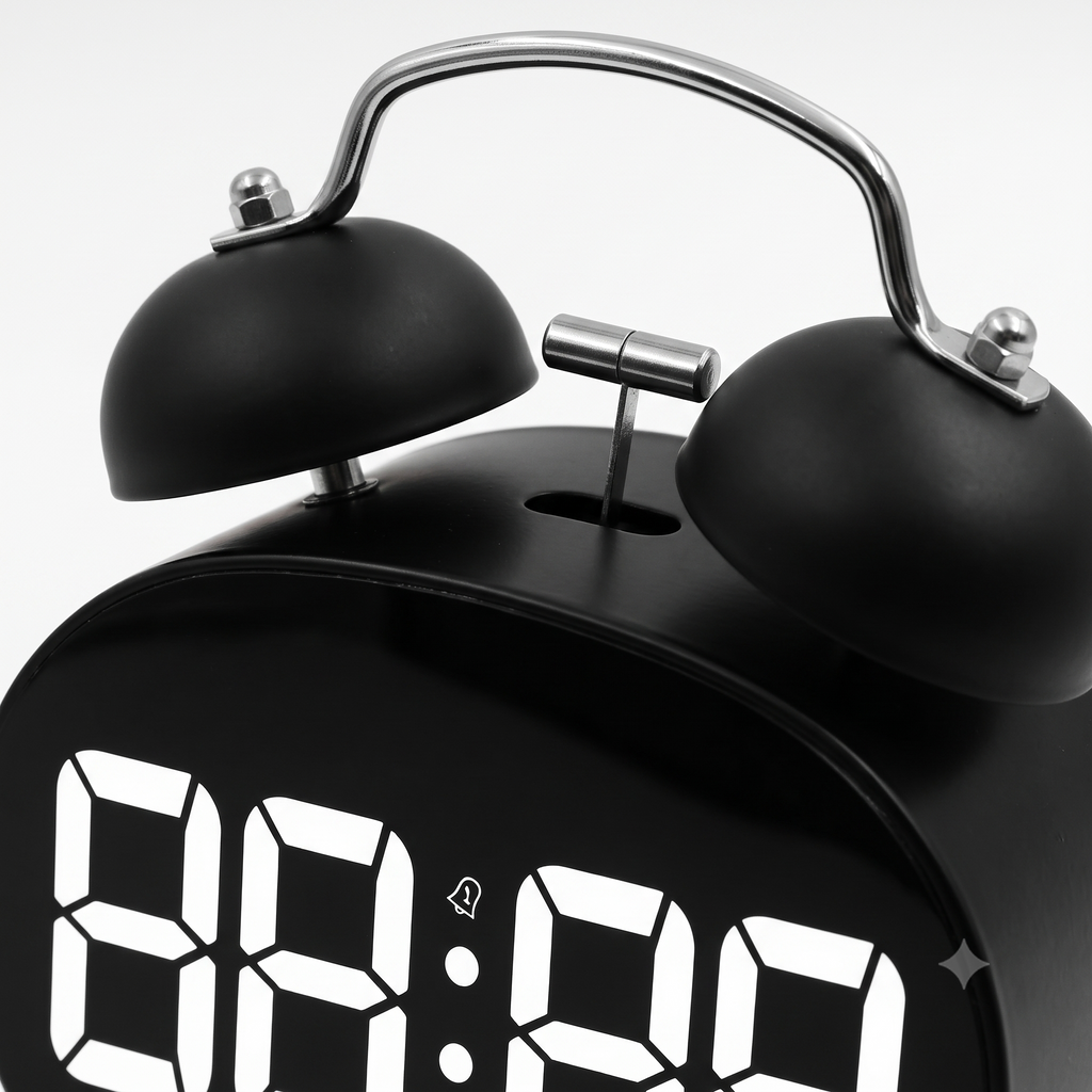 Petite horloge digitale à poser