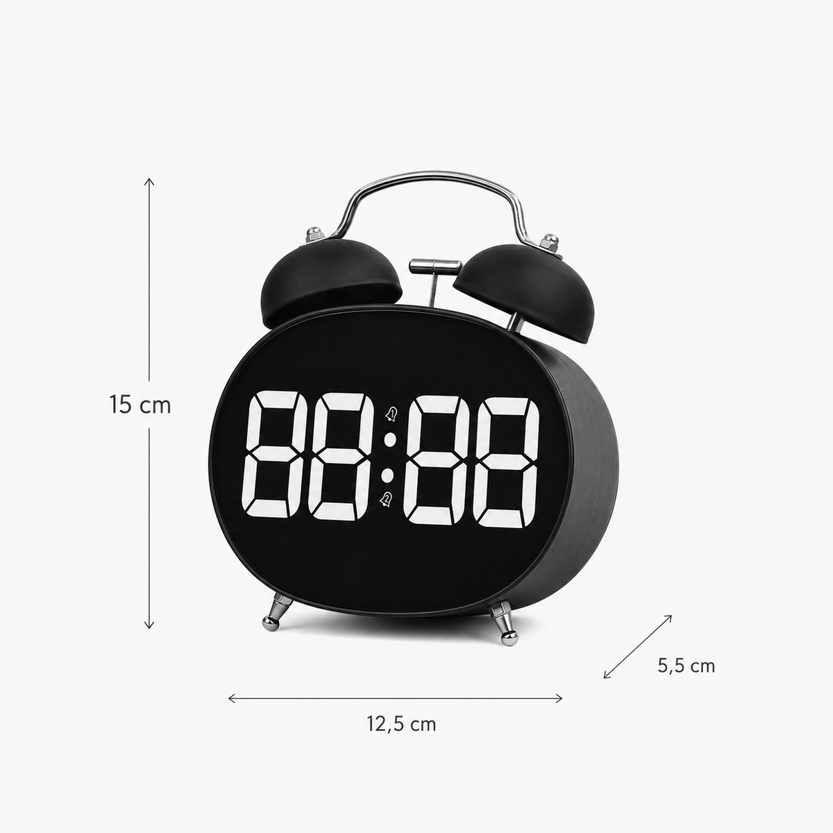 Petite horloge digitale à poser