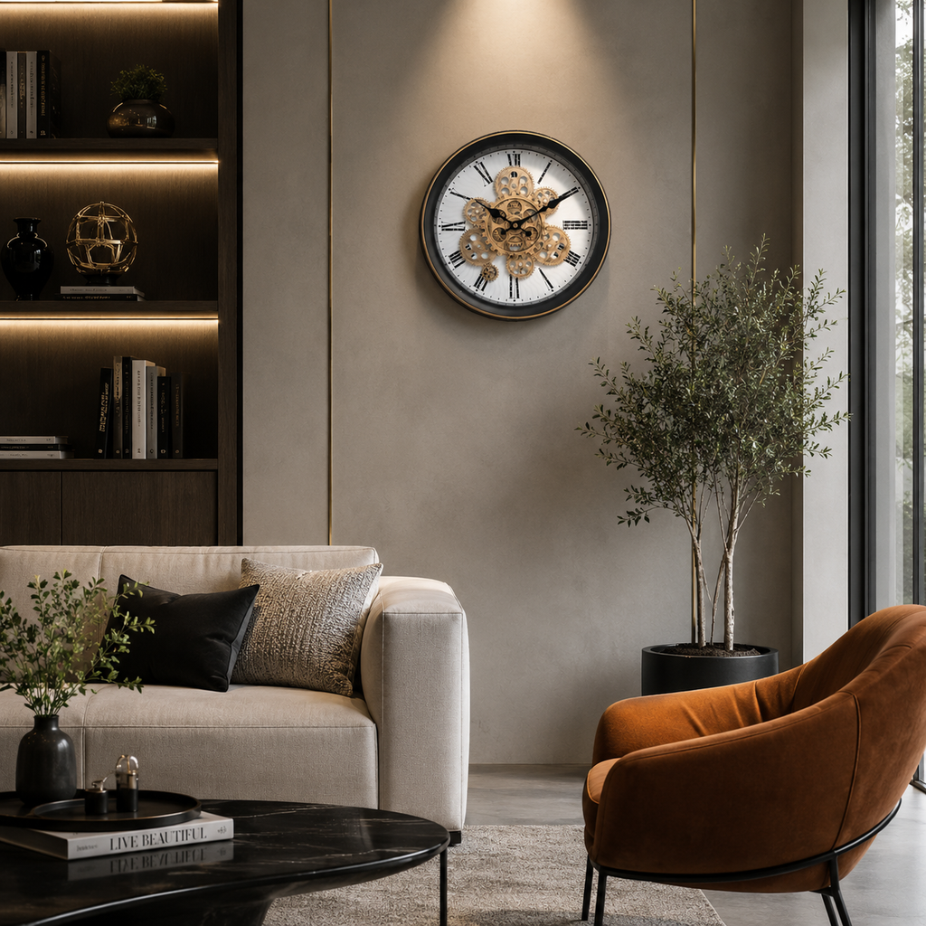 Petite horloge industrielle