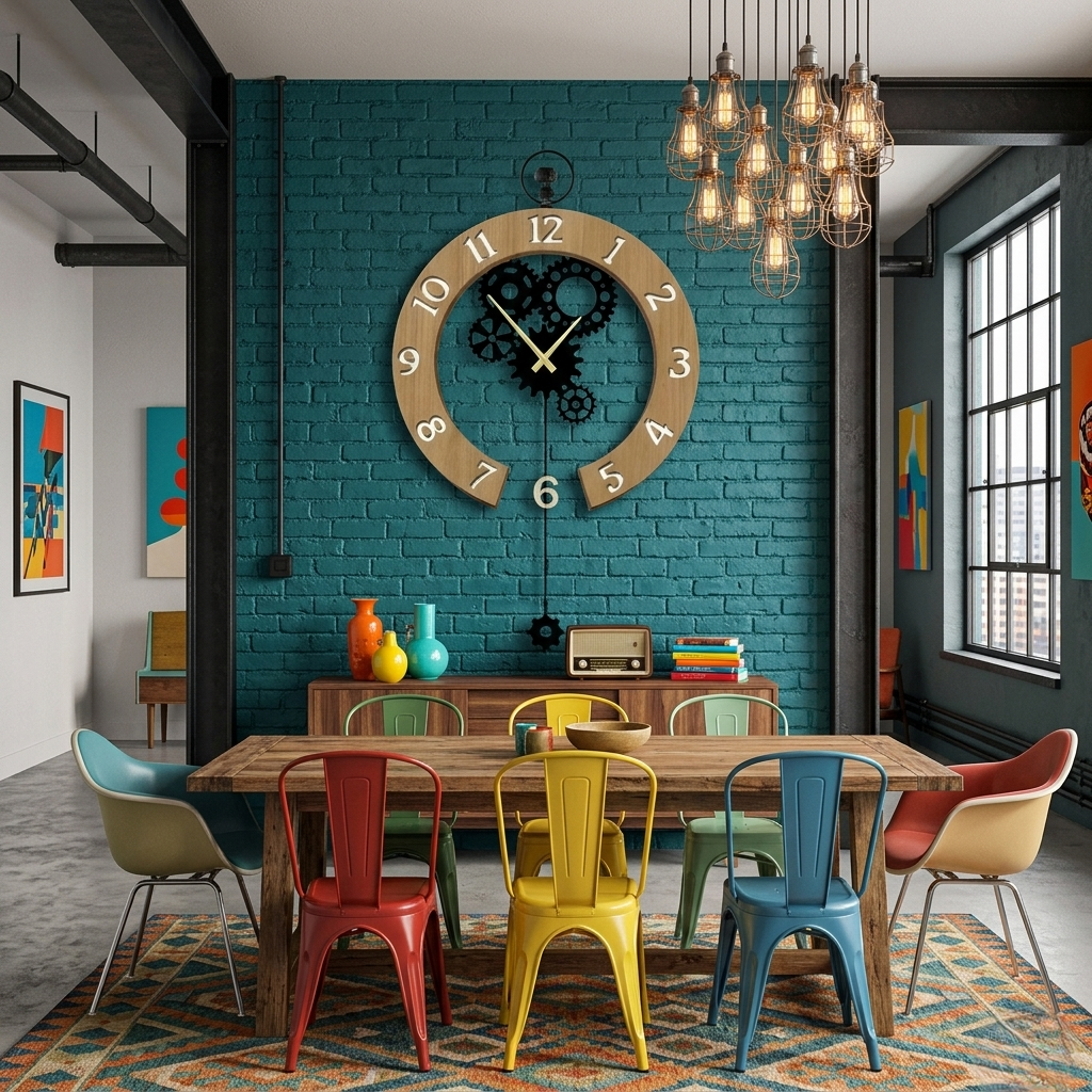 Rouage horloge industrielle