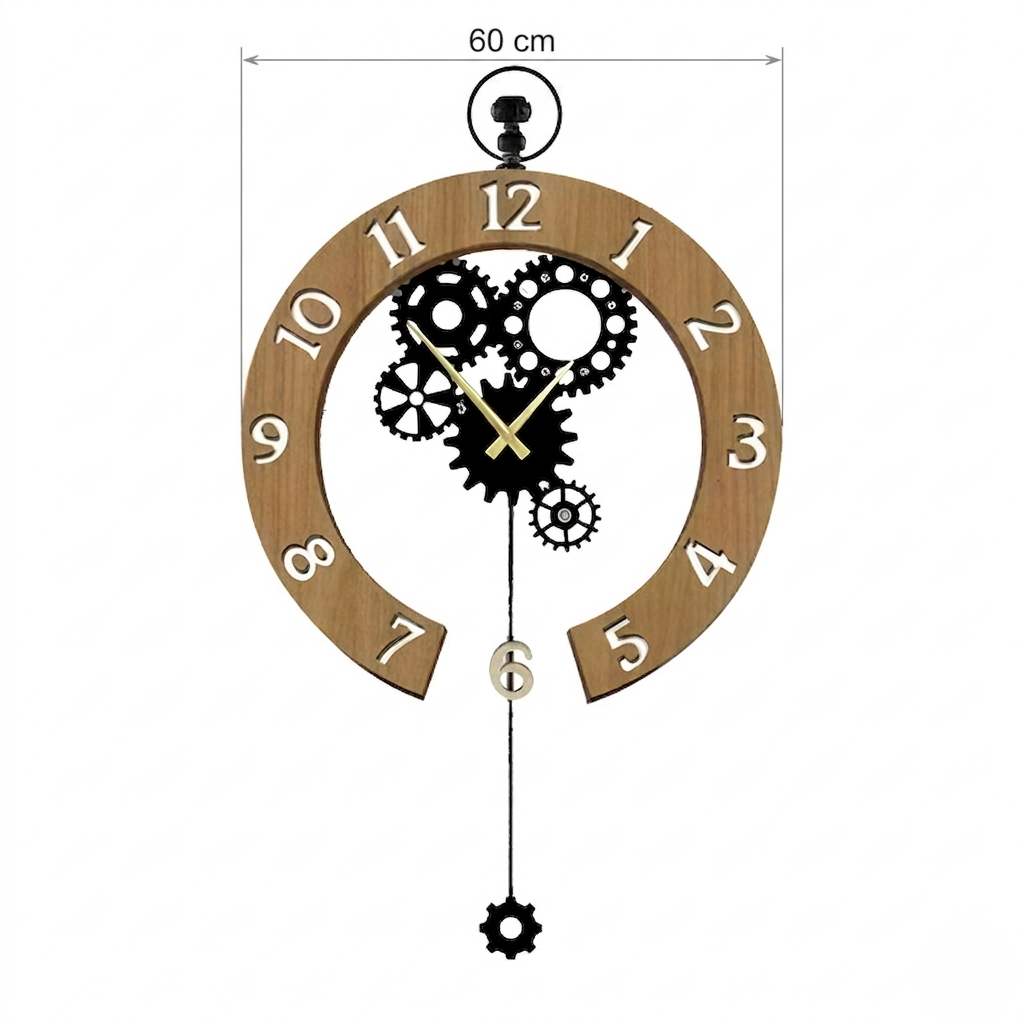 Rouage horloge industrielle